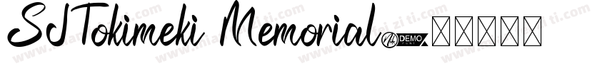 SJTokimeki Memorial字体转换